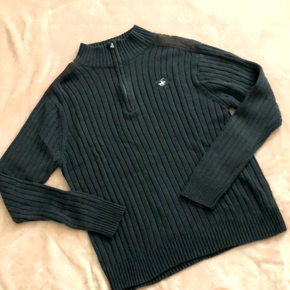 Mens Sweater with Zipper